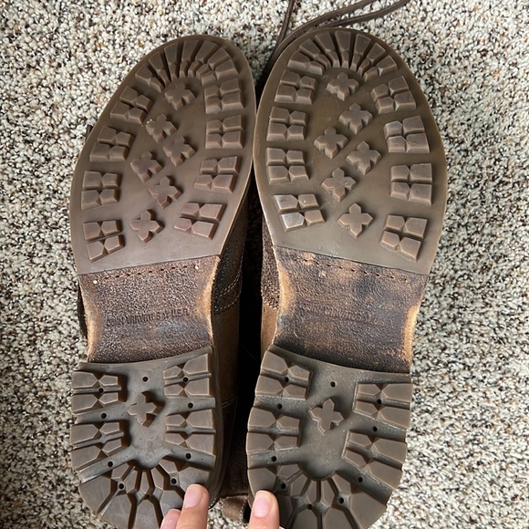 John Varvatos Brown Genuine Leather Boots Size:12M - Picture 5 of 7